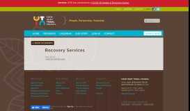 
							         Recovery Services - Cook Inlet Tribal Council								  
							    