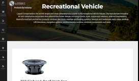 
							         Recreational Vehicle | Lippert Components, Inc								  
							    