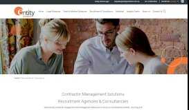 
							         Recruitment & Consultancy | Australia - Entity Solutions								  
							    
