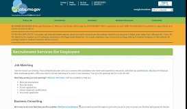 
							         Recruitment Services for Employers | JobsMoGov								  
							    