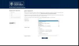 
							         recruit.ox.ac.uk - University of Oxford								  
							    