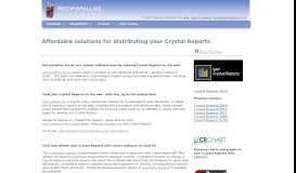 
							         ReCrystallize Software: Crystal Reports software and solutions								  
							    