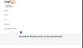 
							         Red Bull Mobile bald in Deutschland? - LogiTel								  
							    