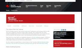 
							         Red Hat Training - Red Hat Customer Portal								  
							    