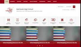 
							         Red Hook High School / Overview - Red Hook Central Schools								  
							    