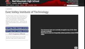 
							         Red Mountain High School » Evit - Mesa Public Schools								  
							    
