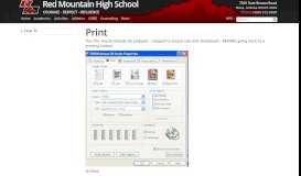 
							         Red Mountain High School » Print - Mesa Public Schools								  
							    