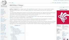 
							         Red River College - Wikipedia								  
							    