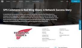
							         Red Wing Shoes | SPS Commerce								  
							    