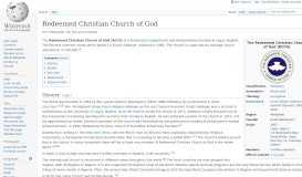 
							         Redeemed Christian Church of God - Wikipedia								  
							    