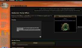 
							         Redeemer Portal Effect - Official Path of Exile Wiki								  
							    