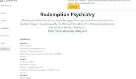 
							         Redemption Psychiatry - CloudTMS								  
							    