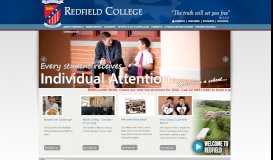 
							         Redfield College | Home								  
							    