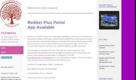 
							         Rediker Plus Portal App Available | Pathways								  
							    