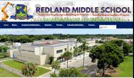 
							         Redland Middle School								  
							    