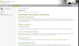 
							         Redmine - Confluence Mobil - Confluence - TU Dortmund								  
							    