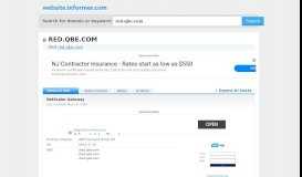 
							         red.qbe.com at WI. NetScaler Gateway - Website Informer								  
							    