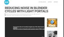 
							         Reducing Noise in Blender Cycles With Light Portals - Lesterbanks								  
							    