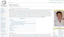 
							         Reece Mastin - Wikipedia								  
							    