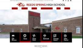 
							         Reeds Spring High School								  
							    