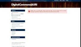 
							         Reference Databases - DigitalCommons@URI - University of Rhode ...								  
							    