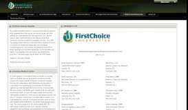 
							         References/Testimonials - FirstChoice Cooperative								  
							    