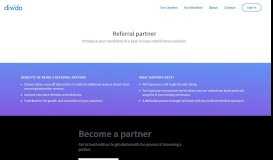 
							         Referral partner - Divido								  
							    