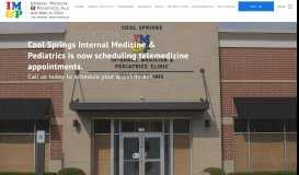 
							         Referrals | Cool Springs Internal Medicine and Pediatrics								  
							    
