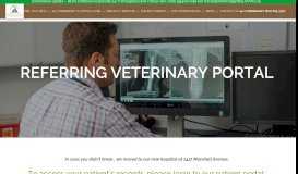 
							         Referring Veterinary Portal | BEVS								  
							    