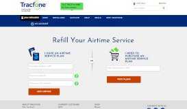 
							         Refill Your Airtime Service | Add Minutes| TracFone Wireless								  
							    
