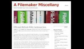
							         refresh portal | A Filemaker Miscellany								  
							    