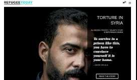 
							         Refugee.Today is a web portal bringing focus on refugees by telling ...								  
							    