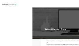 
							         Refund Request Form - Support - Slimware Utilities								  
							    