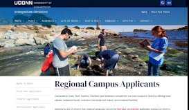 
							         Regional Campus Applicants | Undergraduate Admissions - UConn ...								  
							    