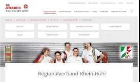 
							         Regionalverband Rhein-Ruhr - Die Johanniter								  
							    
