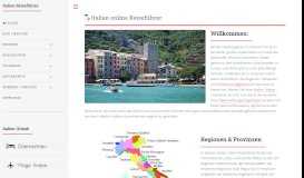 
							         Regionen und Reiseziele - Italien Reiseführer								  
							    