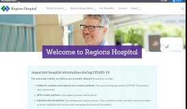 
							         Regions Hospital in St. Paul, Minnesota - HealthPartners								  
							    