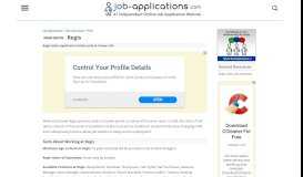 
							         Regis Application, Jobs & Careers Online - Job-Applications.com								  
							    