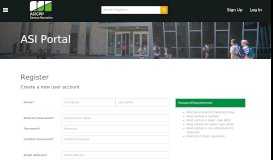
							         Register - ASI Campus Rec Portal								  
							    