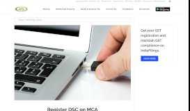 
							         Register DSC on MCA Portal - Step by Step Guide - IndiaFilings								  
							    