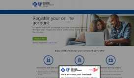 
							         Register for an online account | bcbsm.com								  
							    