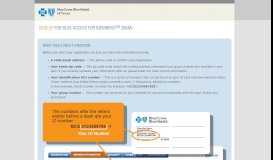 
							         Register for Blue Access for Members | Blue Cross and Blue Shield of ...								  
							    