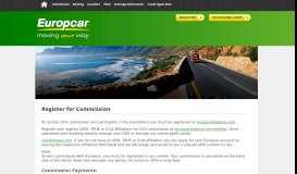 
							         Register for Commission | Europcar 4 agents								  
							    