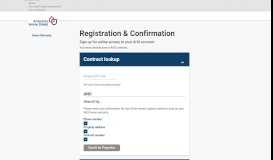 
							         Register for Online Access | American Home Shield (AHS)								  
							    