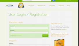 
							         Register - Login | ASSET InterTech								  
							    