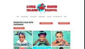 
							         Register New Swimmers - Long Island Swim School								  
							    