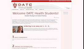 
							         REGISTER NOW - DATC BACKGROUND SEARCH PORTAL								  
							    
