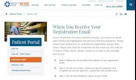 
							         Register Now | Patient Portal - Meadville Medical Center								  
							    