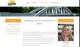 
							         Register of Deeds - Cherokee County, Kansas								  
							    