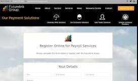 
							         register online for payroll services - Futurelink Group								  
							    